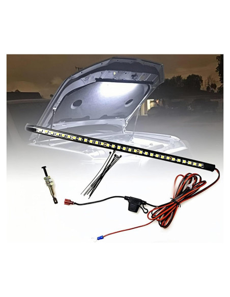 Kit de Luz LED Bajo el Capó GreceYou 36cm IP67 12V