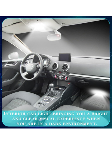Kit de 70 Bombillas LED Frienda para Automóvil - Luz Interior 12V