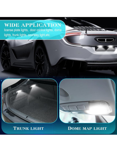 Kit de 70 Bombillas LED Frienda para Automóvil - Luz Interior 12V