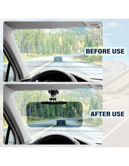 Extensor de Visera Solar Figpade Ajustable 180 para Coche