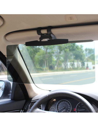 Visera Solar Polarizada GJYiauo Ajustable 32x14.5cm UV