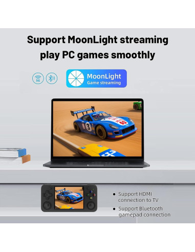 Consola de Juegos Portátil Anbernic RG35XX H 64GB Doble Joystick