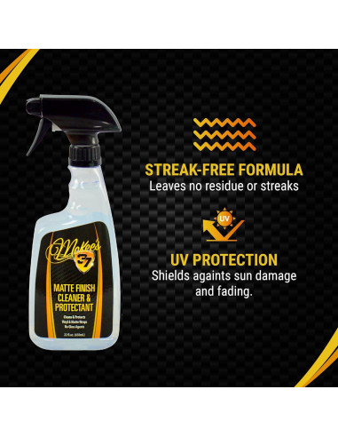 Limpiador y Protector Mate McKee's 37 - 650 ml, Sin Rayas UV