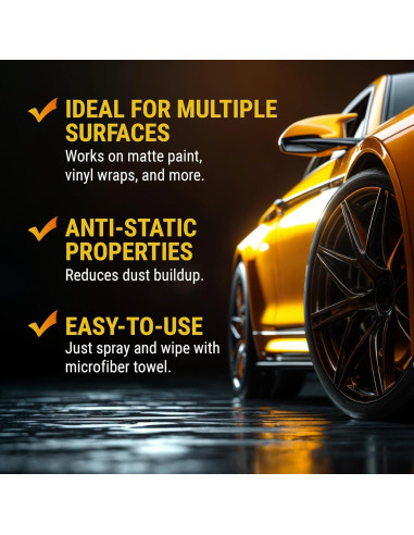 Limpiador y Protector Mate McKee's 37 - 650 ml, Sin Rayas UV