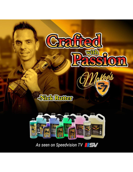 Limpiador y Protector Mate McKee's 37 - 650 ml, Sin Rayas UV