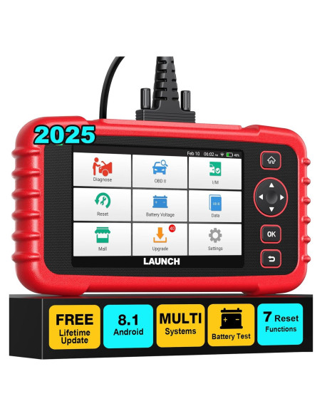 Escáner OBD2 LAUNCH CRP123X Elite, Diagnóstico Multi Sistema 2025