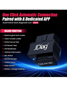 Escáner OBD2 Bluetooth FASLINK M2 para iPhone y Android 2