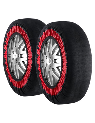 Calcetines de Nieve VEVOR para Neumáticos - Mediano, 2 Piezas