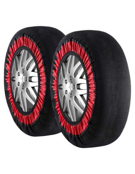 Calcetines de Nieve VEVOR para Neumáticos - Mediano, 2 Piezas