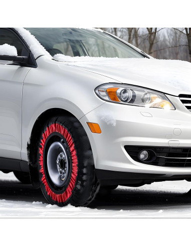 Calcetines de Nieve VEVOR para Neumáticos - Mediano, 2 Piezas