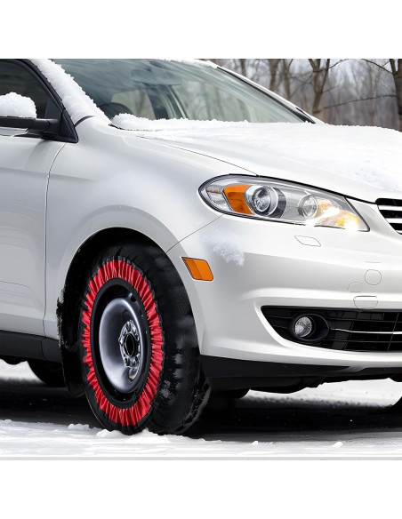 Calcetines de Nieve VEVOR para Neumáticos - Mediano, 2 Piezas