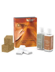 Kit de Cuidado de Cuero Leather Master 250ml - Limpiador y Acondicionador