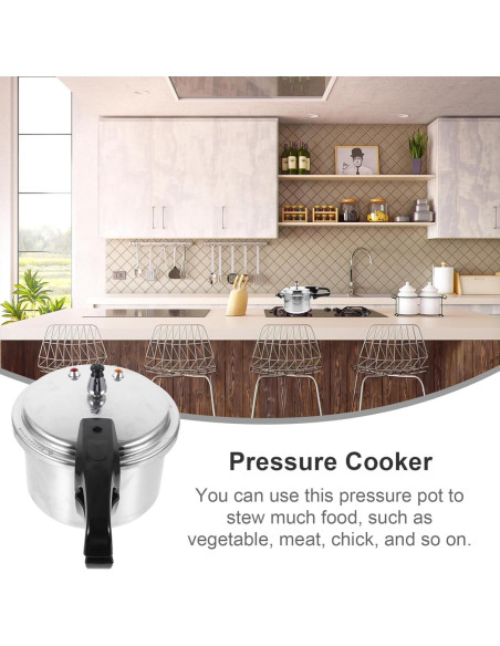 Olla a Presión DOITOOL 20cm Aluminio para Estufa Gas e Inducción