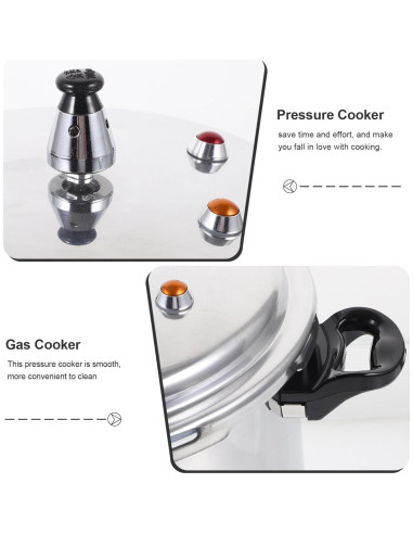 Olla a Presión DOITOOL 20cm Aluminio para Estufa Gas e Inducción