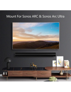 Soporte de Pared WALI para Barra de Sonido Sonos Arc - Negro 2