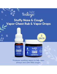 Aceite Lógico Gotas de Vapor y Ungüento para Bebés 1.5 oz 2