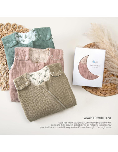 Saco de dormir Muselina Lulumoon para bebé - XS Arena Margarita