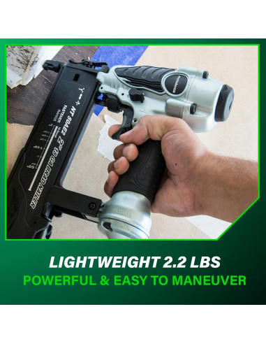 Clavadora Neumática Metabo HPT NT50AE2 18 GA Ligera 0.99 kg