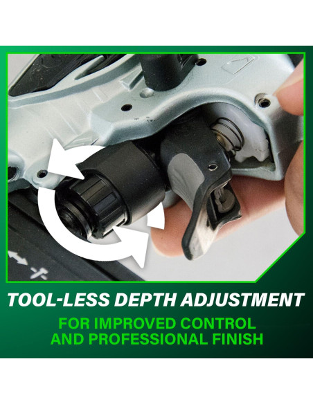 Clavadora Neumática Metabo HPT NT50AE2 18 GA Ligera 0.99 kg