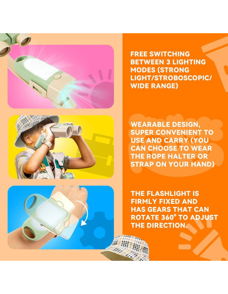 Kit de Exploración al Aire Libre SmilessKiddo 27 Piezas para Niños Kit de Exploración al Aire Libre SmilessKiddo 27 Piezas para Niños