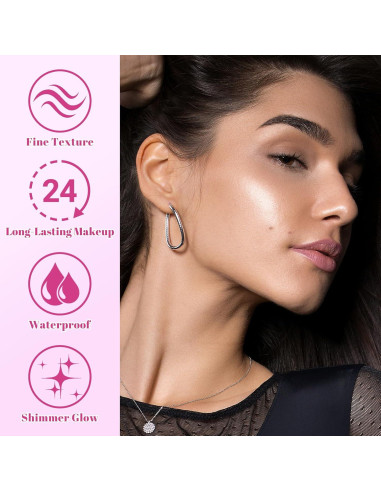 Paleta de Maquillaje Iluminador SPRINGSKY 10 Colores 132g