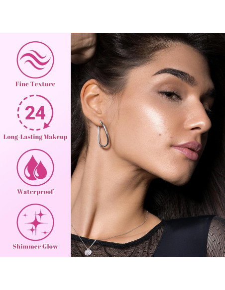 Paleta de Maquillaje Iluminador SPRINGSKY 10 Colores 132g