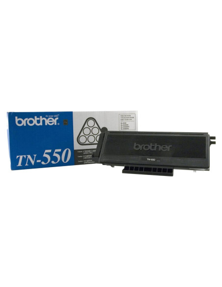 Tóner Brother TN-550 Negro 3500 páginas Compatible