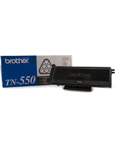 Tóner Brother TN-550 Negro 3500 páginas Compatible