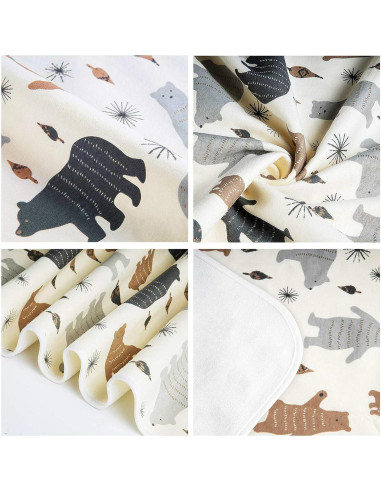 Protector de Cama Impermeable YIVEKO 101.6x78.7 cm Algodón