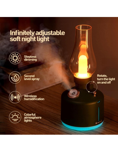 Difusor de Aceite Esencial FLYING APSARAS 260ml Verde