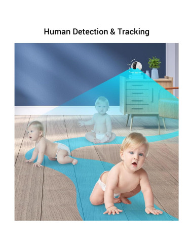 Cámara de Seguridad Wi-Fi EZVIZ C6CN 4MP Interior 360