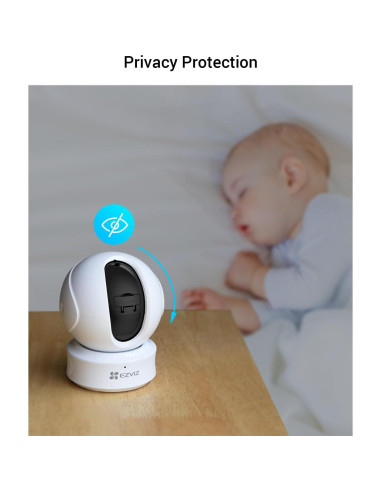 Cámara de Seguridad Wi-Fi EZVIZ C6CN 4MP Interior 360