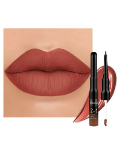 Lápiz Labial Mate evpct 4.14 ml Marrón Rojizo y Tinte de Labios