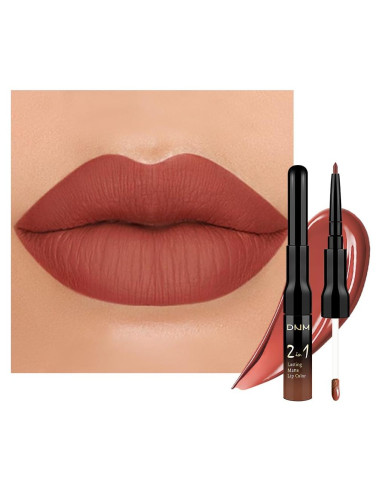 Lápiz Labial Mate evpct 4.14 ml Marrón Rojizo y Tinte de Labios