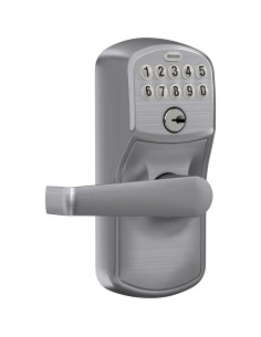 Cerradura Electrónica SCHLAGE FE595CS V PLY 626 Elan Cromo Satinado 2