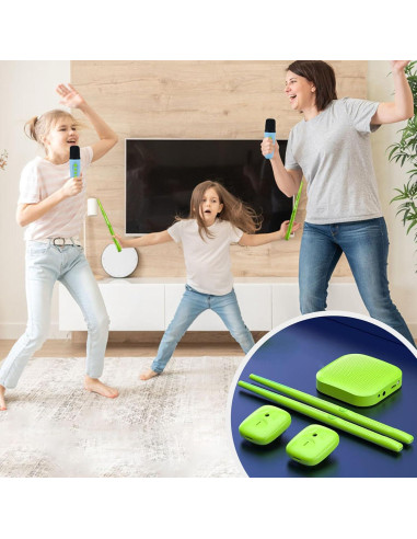 Batería Electrónica Virtual Genérico con Bluetooth y 8 Sonidos