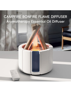 Difusor de Aceite Esencial Yaledi 250ml Fogata Control Remoto 2