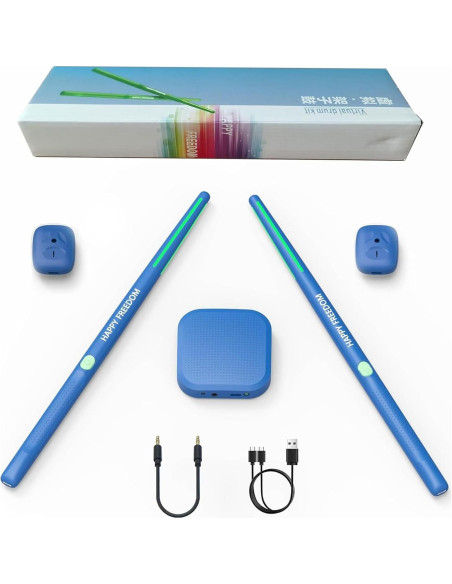 Batería Electrónica Virtual Genérico con Bluetooth y 8 Sonidos