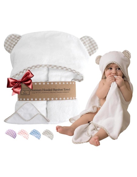 Conjunto de Toallas con Capucha Channing & Yates - Viscosa de Bambú