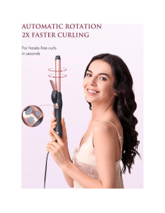 Plancha de Rizar Automática LANDOT 1 Pulgada Cerámica Ajustable 2