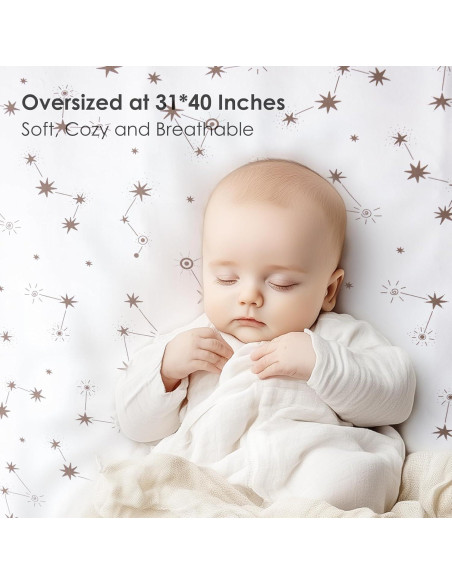 Protector de Cama Impermeable ROCCED 79x102cm para Bebés