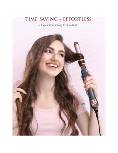 Plancha de Rizar Automática LANDOT 1 Pulgada Cerámica Ajustable