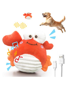 Juguete Interactivo para Perros GUKCO Cangrejo Recargable