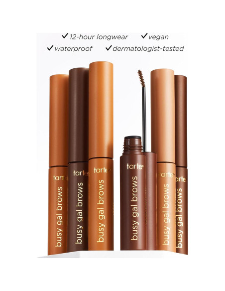 Gel para Cejas Tinte Tarte Busy Gal Rubio Ceniza 10.9cm