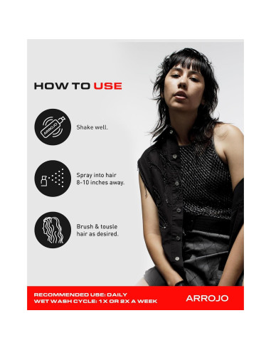 Champú Seco Voluminizador Arrojo 249g - Sin Sulfatos y Parabenos