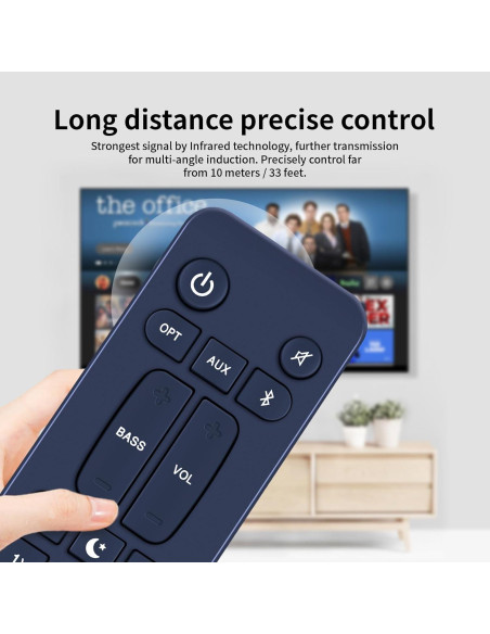 Control Remoto Reemplazo Polk Audio Signa S2 Ultra Delgado