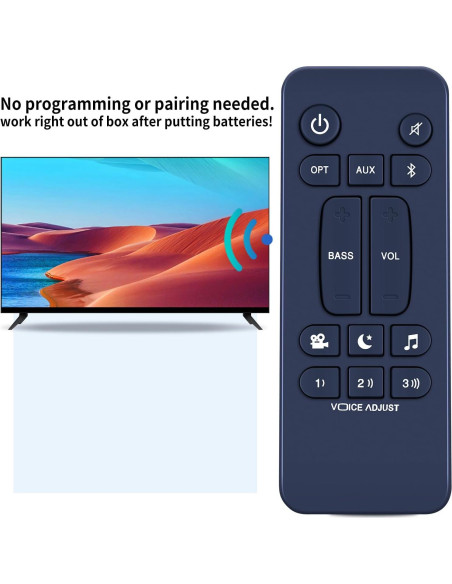 Control Remoto Reemplazo Polk Audio Signa S2 Ultra Delgado