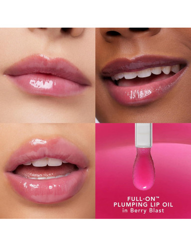 Brillo de Labios Buxom Plump-On Frambuesa 28g Hidratante
