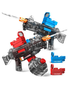 Paquete de 2 Pistolas de Agua Eléctricas TASTIEN 500ml 11m