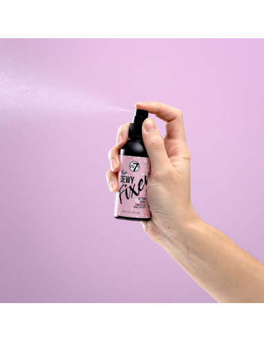 W7 El Fijador Spray de Maquillaje Brillante 69.89g - Larga Duración